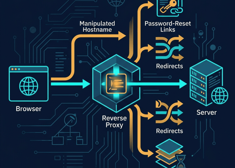 Browser request through proxy with manipulated hostname